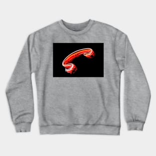 Hot Dog Squiggle Crewneck Sweatshirt